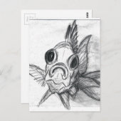 Carte Postale Écureuil à votre visage (Devant / Derrière)