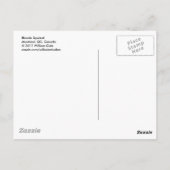 Carte Postale Écureuil de Blonde (Dos)