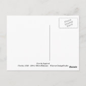 Carte Postale Écureuil Fox (Dos)