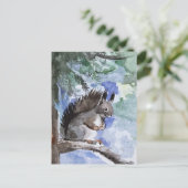 Carte Postale Écureuil mou (Debout devant)