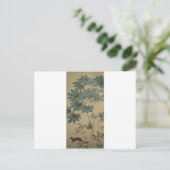 Carte Postale Écureuil par Hishida Shunso (Debout devant)