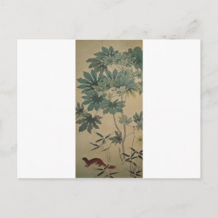 Carte Postale Écureuil par Hishida Shunso