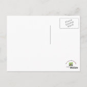 Carte Postale Écureuil regardant à l'intérieur de la boîte de co (Dos)