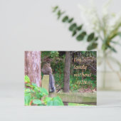 Carte Postale Écureuil solitaire (Debout devant)