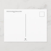 Carte Postale écureuils gris dans l'arbre après le croisement (Dos)