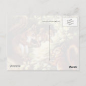 Carte Postale Écureuils vintages (Dos)