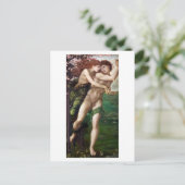 CARTE POSTALE : ED. BURNE - JONES : PHYLLIS + DÉMO (Debout devant)