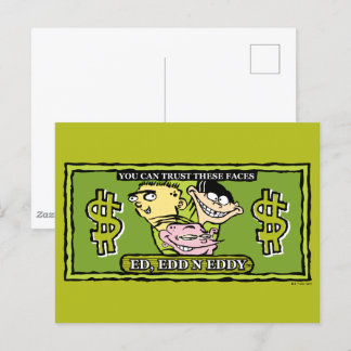 Carte Postale Ed, Edd, n Eddy Dollar Bill