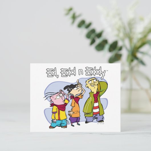 Carte Postale Ed, Edd, n Eddy Hand Signes (Debout devant)