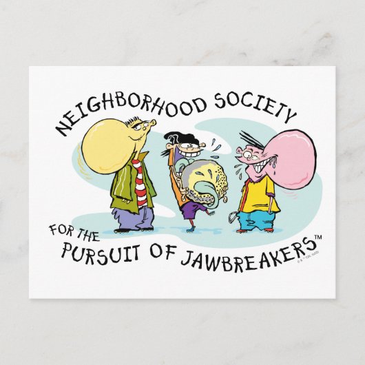 Carte Postale Ed, Edd, n Eddy - Jawbreakers (Devant)