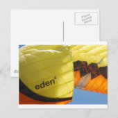 Carte Postale Eden Parachute (Devant / Derrière)