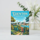 Carte Postale Edenton États-Unis (Debout devant)