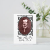 Carte Postale Edgar Allan Poe (Debout devant)