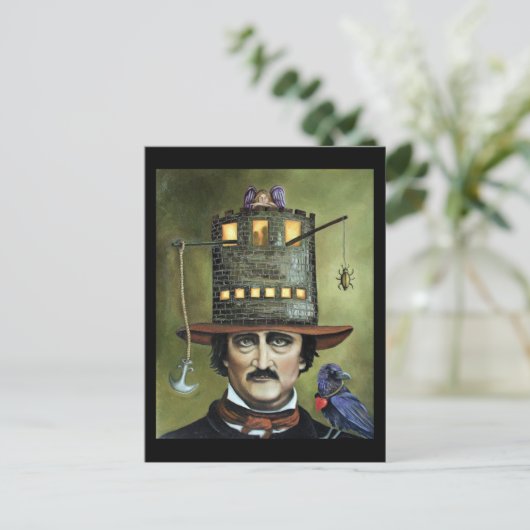 Carte Postale Edgar Allan Poe (Debout devant)