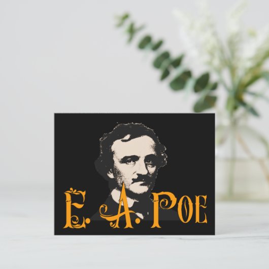 Carte Postale Edgar Allan Poe (Debout devant)