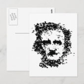 Carte Postale Edgar Allan Poe (Devant / Derrière)