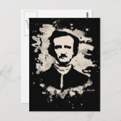Carte Postale Edgar Allan Poe (Devant / Derrière)