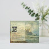 Carte Postale Edgar Allan Poe (Debout devant)