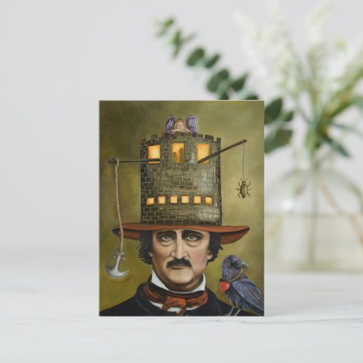Carte Postale Edgar Allan Poe (Debout devant)