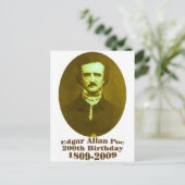 Carte Postale Edgar Allan Poe (Debout devant)