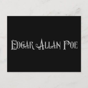 Carte Postale Edgar Allan Poe