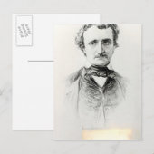 Carte Postale Edgar Allan Poe 1907 (Devant / Derrière)