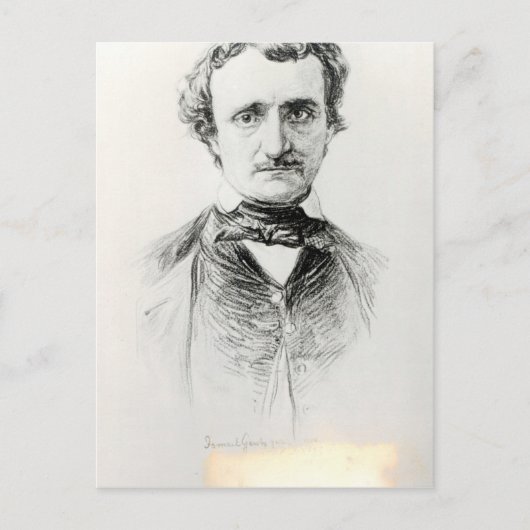 Carte Postale Edgar Allan Poe 1907 (Devant)