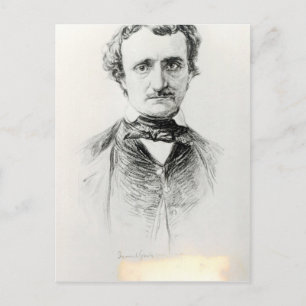 Carte Postale Edgar Allan Poe 1907