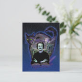Carte Postale Edgar Allan Poe gothique (Debout devant)