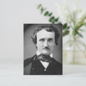 Carte Postale Edgar Allan Poe ~ Portrait 1849 (Debout devant)