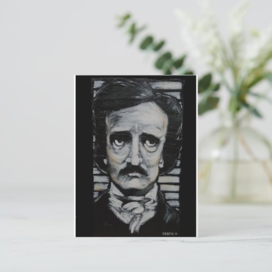Carte Postale Edgar Allen Poe (Debout devant)