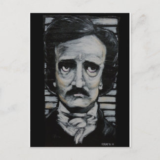 Carte Postale Edgar Allen Poe