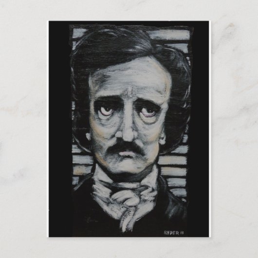 Carte Postale Edgar Allen Poe (Devant)
