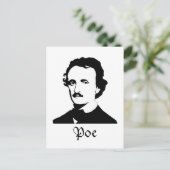 Carte Postale Edgar Allen Poe (Debout devant)
