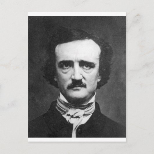 Carte Postale edgar allen poe (Devant)