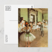 Carte Postale Edgar Degas (Devant / Derrière)