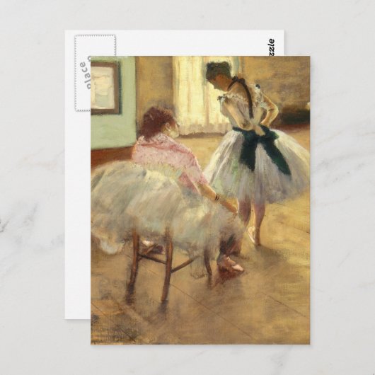 Carte Postale Edgar Degas (Devant / Derrière)