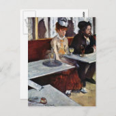 Carte Postale Edgar Degas - Absinthe (Devant / Derrière)