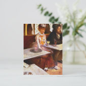 Carte Postale Edgar Degas - Absinthe Drinkers (Debout devant)