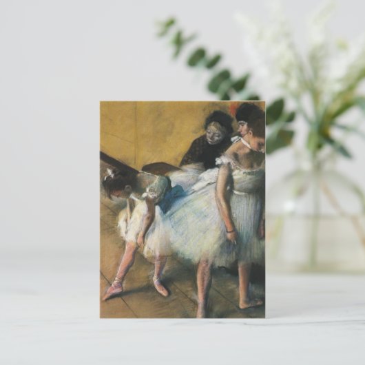Carte postale Edgar Degas Art (Debout devant)