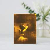 Carte postale Edgar Degas avec Golden Ballet Dance (Debout devant)