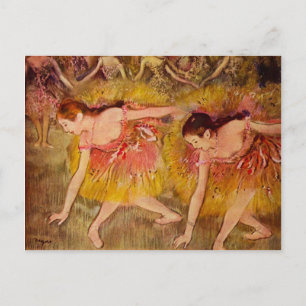 Carte postale Edgar Degas Ballerina