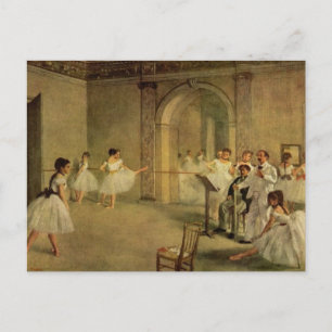 Carte Postale Edgar Degas-Ballerinas
