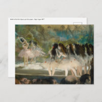 Edgar Degas - Ballet à l'Opéra de Paris