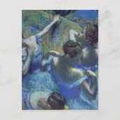 Carte Postale Edgar Degas | Blue Dancers, c.1899 (Devant)