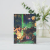 Carte postale : Edgar Degas - Cafe des Ambassadeur (Debout devant)
