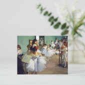 Carte Postale Edgar Degas - Classe Danse (Debout devant)