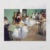 Carte Postale Edgar Degas - Classe Danse (Devant)