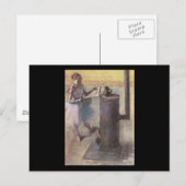 Carte Postale Edgar Degas Dancer Repose (Devant / Derrière)