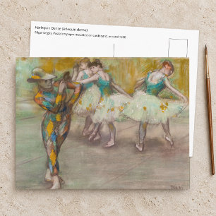 Carte Postale Edgar Degas - Danse de l'Arlequin